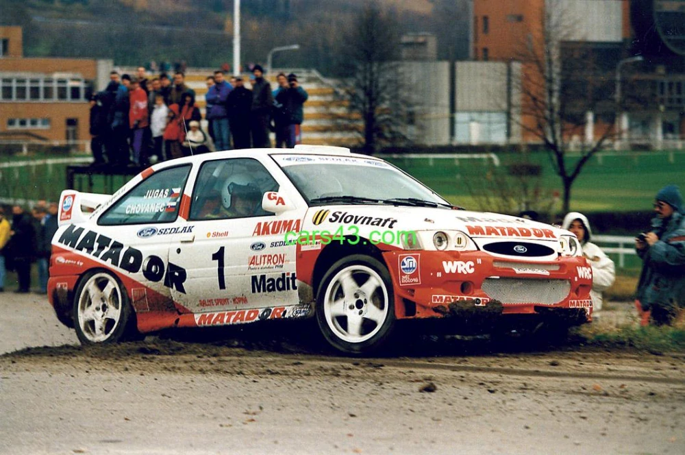 SET na přestavbu Escort WRC Rallysprint Kopná 1999