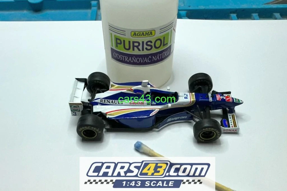 Dekály – tabákové reklamy Williams FW19 (1997) 1:43