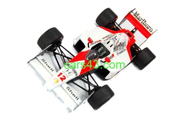 ŠTÍTEK F1 McLaren MP4/4 Monaco GP 1988