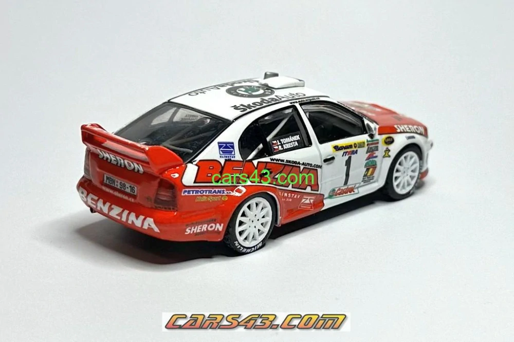 WRC Barum Rallye 2002 přestavba evo2 na evo3 