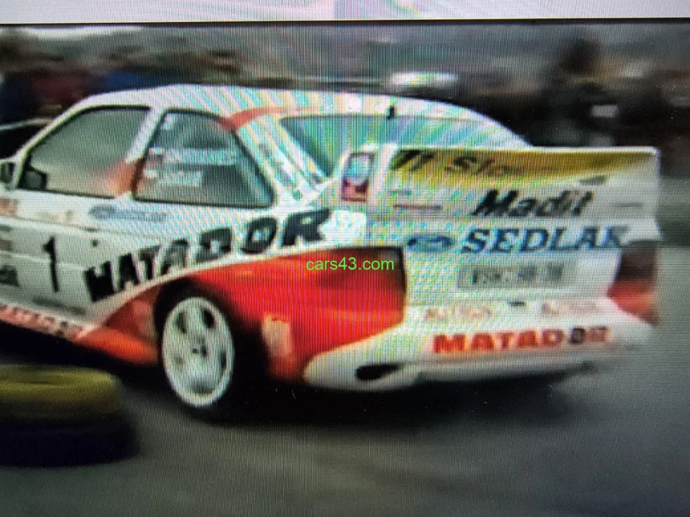 SET na přestavbu Escort WRC Rallysprint Kopná 1999