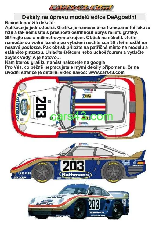 Porsche 961 24h Le Mans 1987