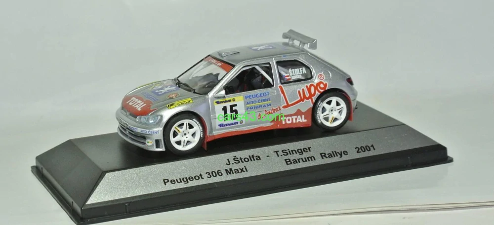 SET na P 306 MAXI Barum Rallye 2001