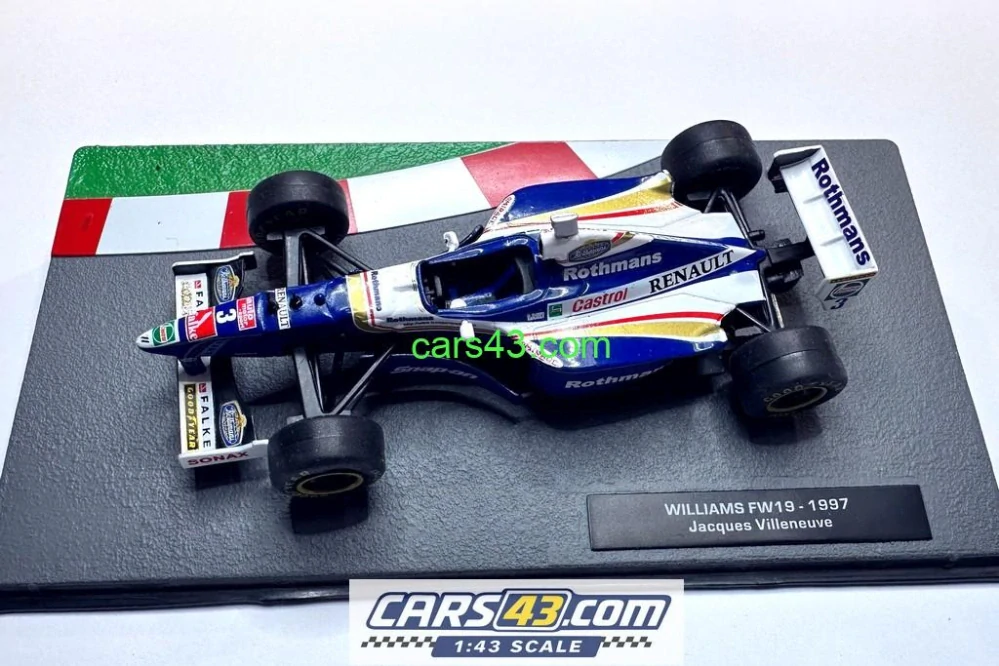 Dekály – tabákové reklamy Williams FW19 (1997) 1:43