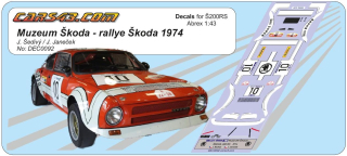 Rallye ŠKODA 1974