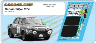 Š120S Barum Rally 1974 na model Abrex