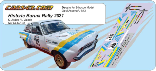 Ascona A Historic Barum Rally 2021