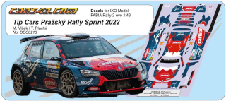 EVO Pražský Rally Sprint 2022