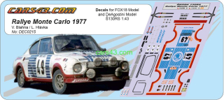 Rallye Monte Carlo 1977