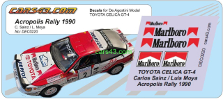 Celica GT-4 Acropolis Rally 1990