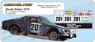 Alpina Škoda Rallye 1976