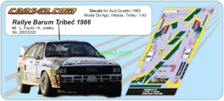 Quattro A2 Barum 1986