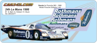 Porsche 962 C Le Mans 1986