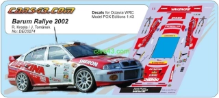 WRC Barum Rallye 2002 přestavba evo2 na evo3 