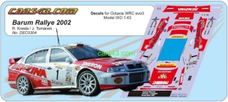 WRC evo3 Barum Rallye 2002 