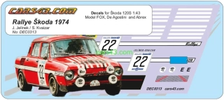120S Škoda Rallye 1974