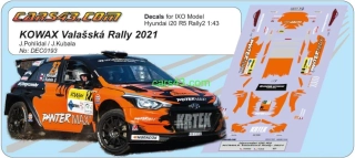 Dekál Hyundai i20 R5