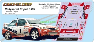 Escort WRC Rallysprint Kopná 1999